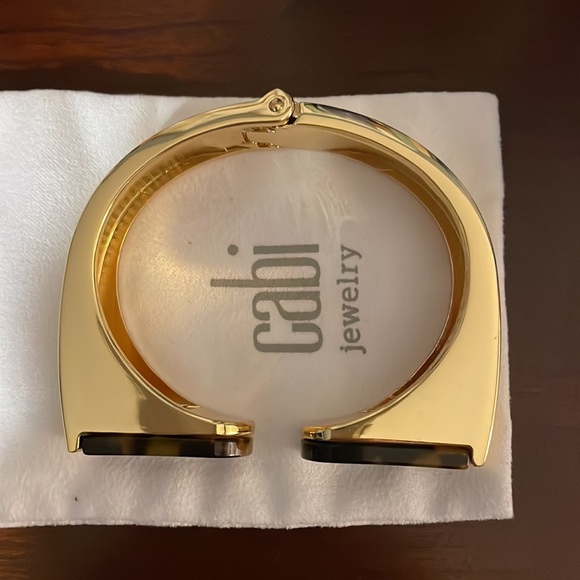 Cabi bracelet cuff gold and “tortoise” - Picture 2 of 5